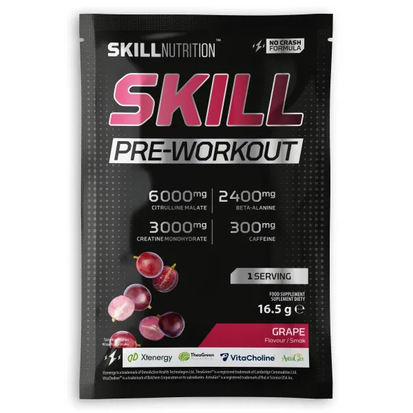 Skill Pre-Workout, Grape