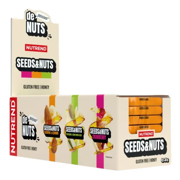 Denuts Seeds & Nuts Bar