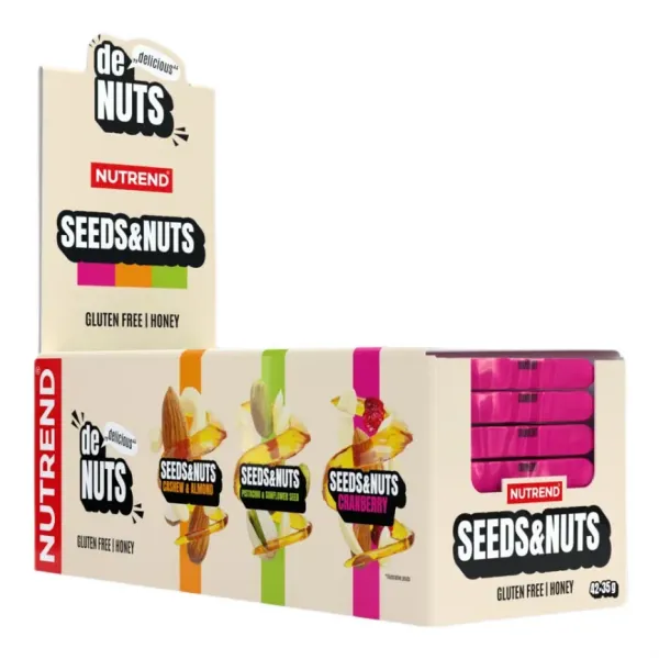Denuts Seeds & Nuts Bar