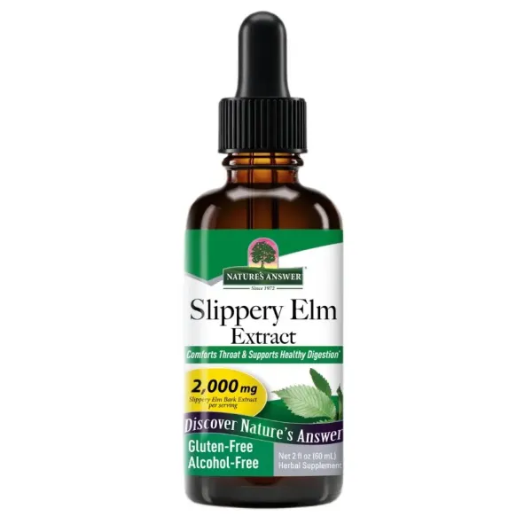 Slippery Elm Extract, 2000mg
