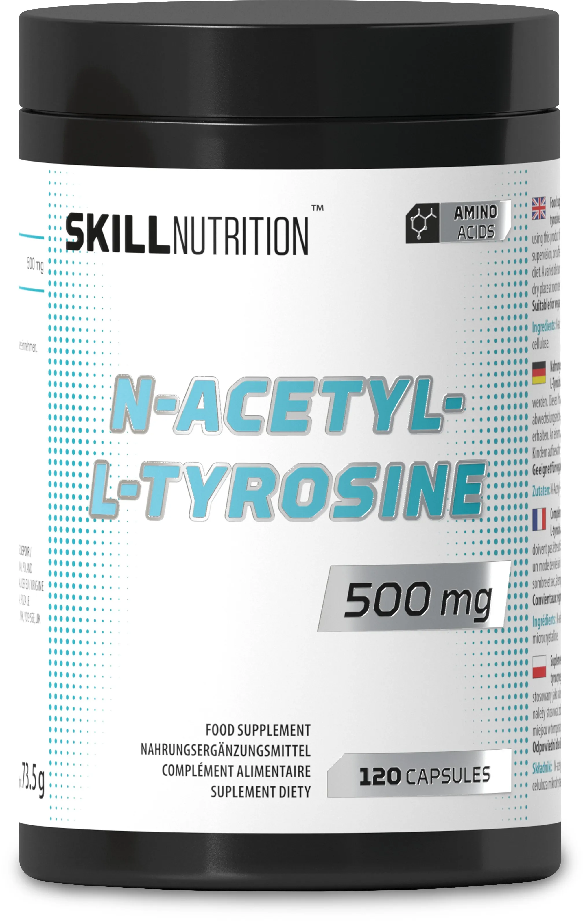 L-Tyrosine: Support Focus and Stress Response